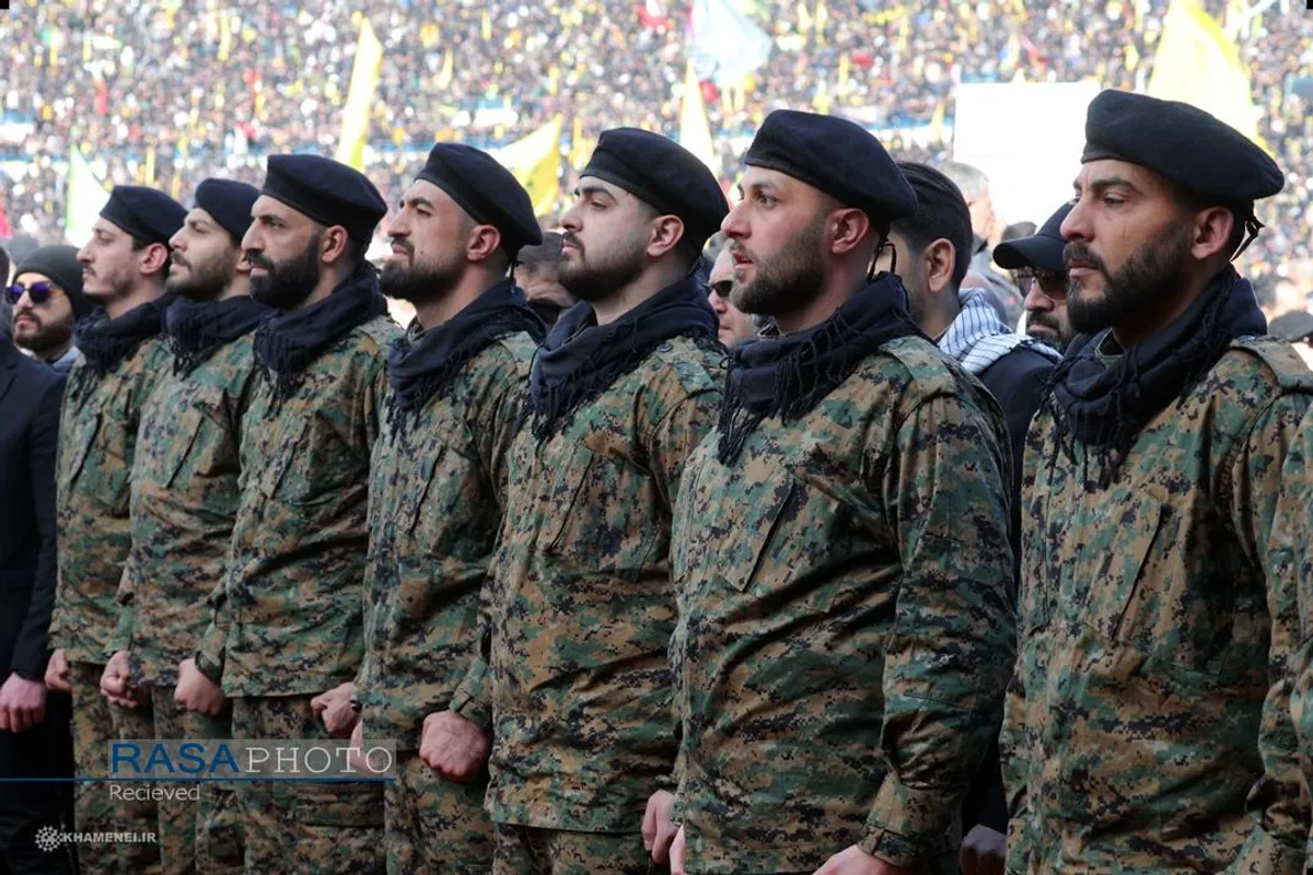 مراسم تشییع مجاهد کبیر شهید سیدحسن نصرالله و شهید سیدهاشم صفی&zwnj;الدین