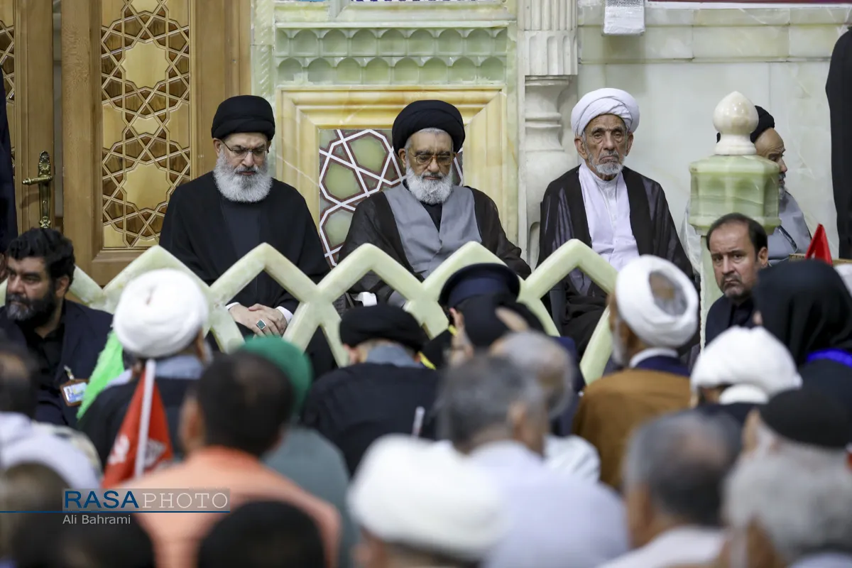 مراسم بزرگداشت چهلم تشییع و تدفین &laquo;آقای شهید ایران&raquo; در قم
