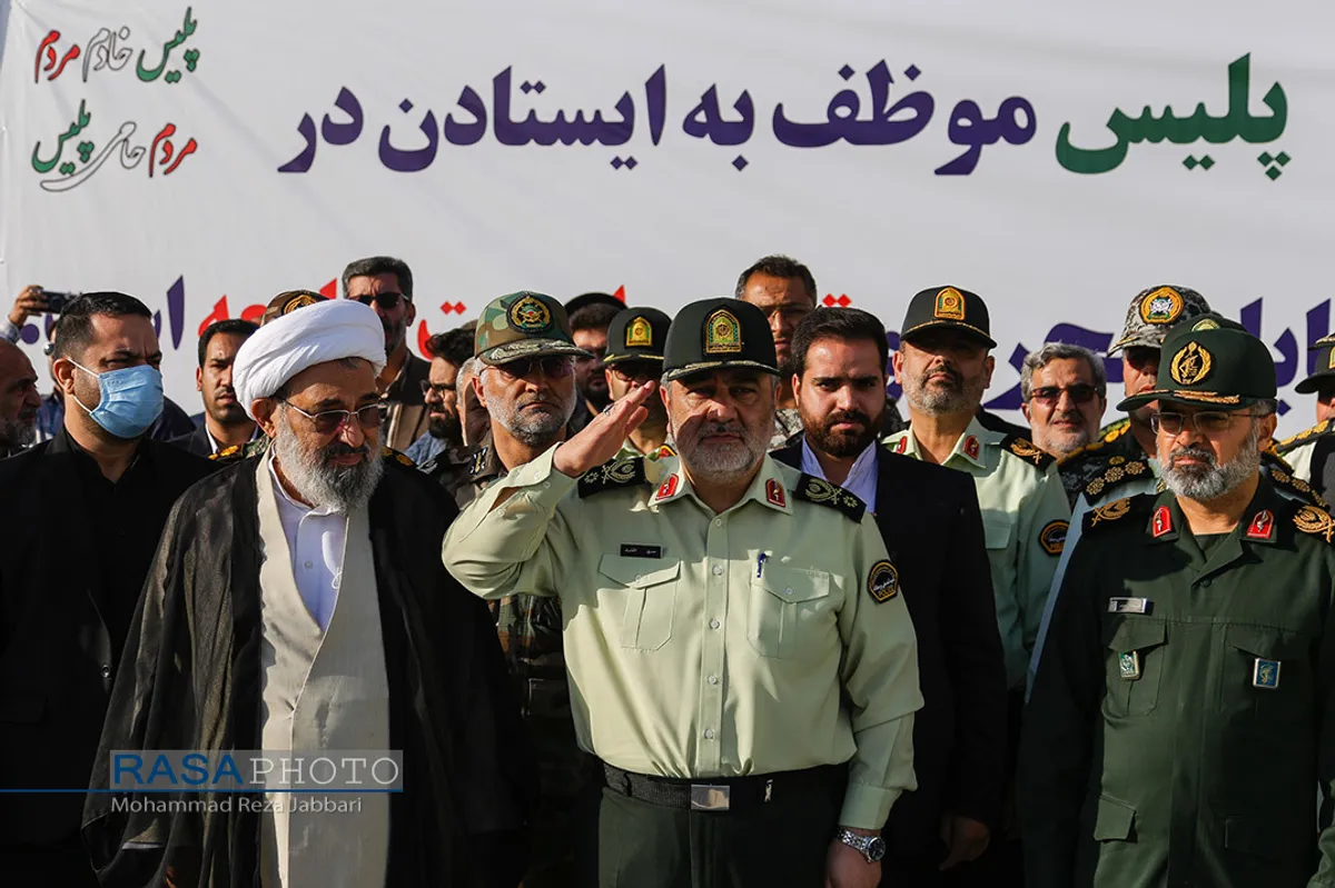 &laquo;عهد سربازی&raquo; نیرو&zwnj;های مسلح با امام زمان (عج) در جمکران&lrm;&lrm;