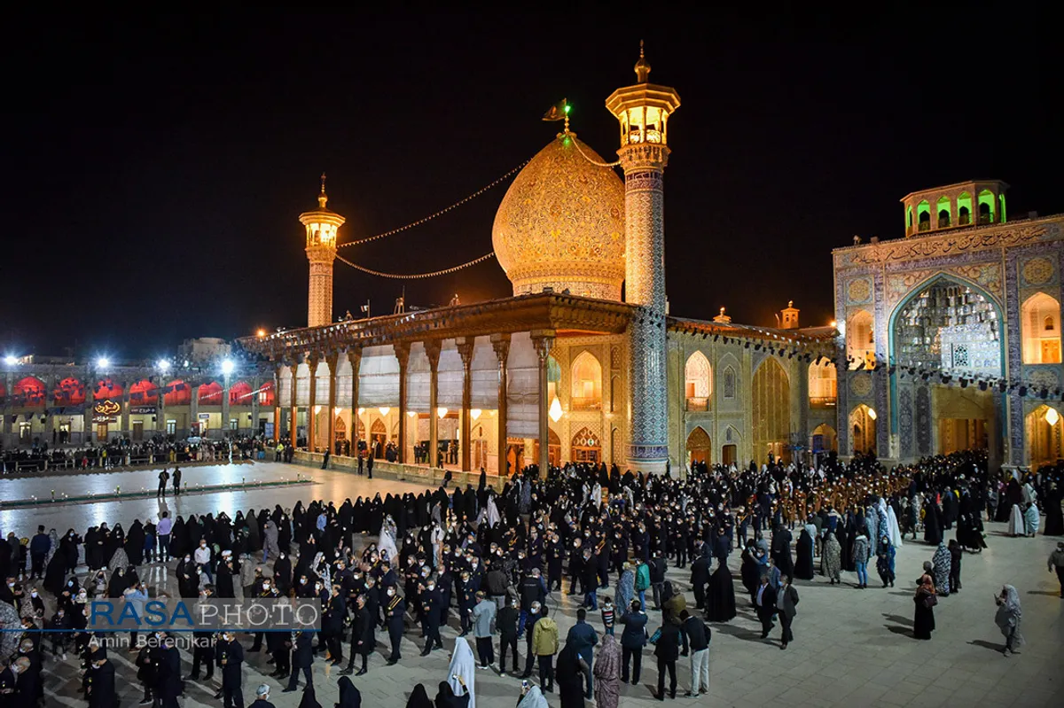 مراسم بزرگداشت سالروز شهادت حضرت احمد بن موسی الکاظم (ع) - شاهچراغ