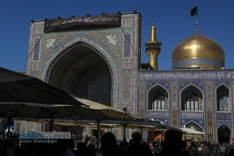 حرم حضرت امام علی بن موسی الرضا (علیه&zwnj;السلام) در روز شهادت
