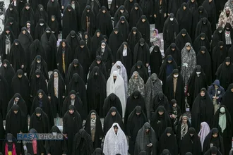 اقامه دومین نماز طلب باران در قم