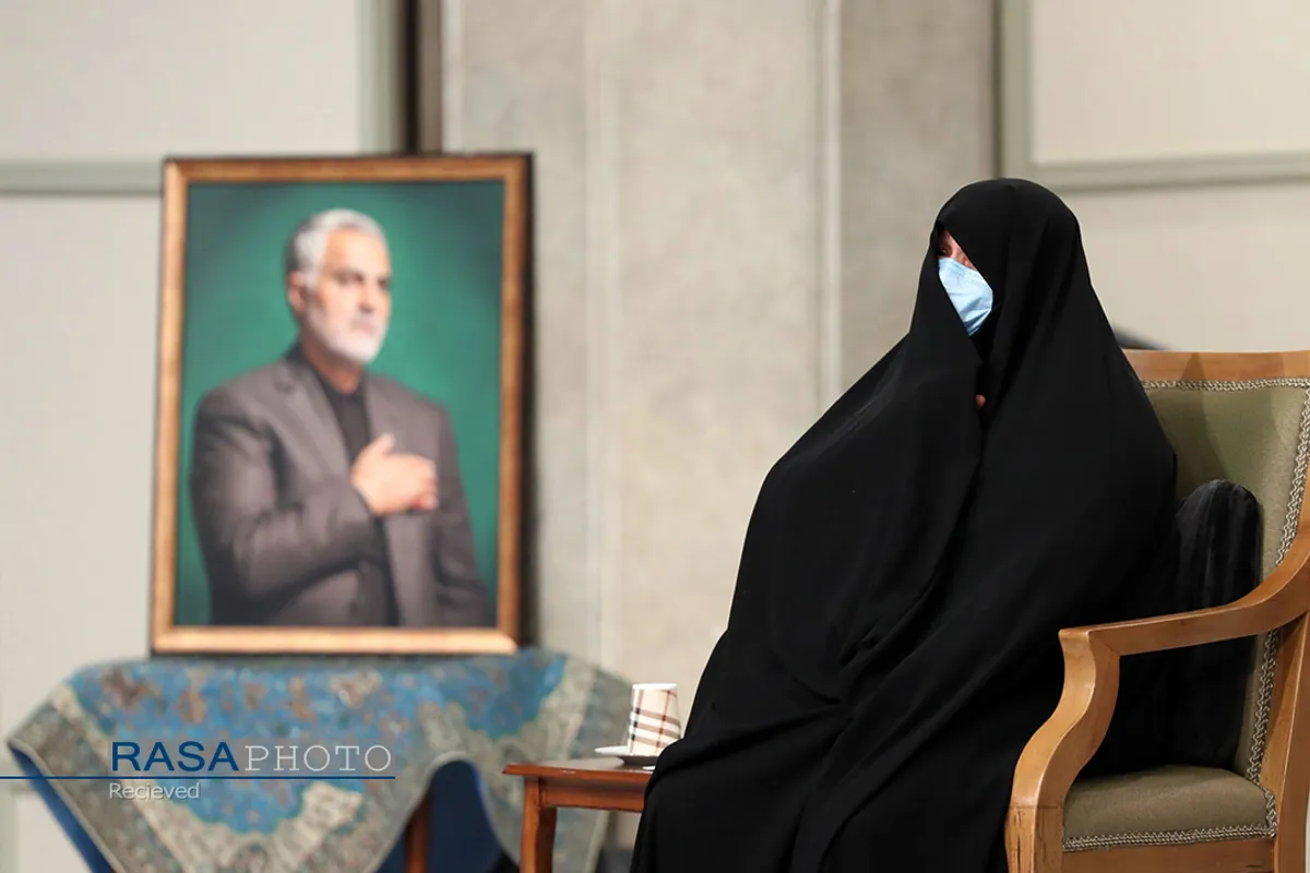 دیدار دست&zwnj;اندرکاران مراسم سالگرد شهادت حاج قاسم سلیمانی با رهبر انقلاب