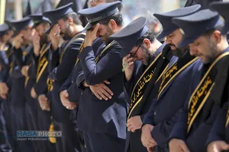 دسته عزاداری خادمان کریمه اهلبیت (س) در روز شهادت حضرت جواد الائمه (علیه&zwnj;السلام)