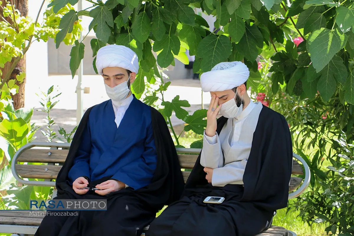 تجمع طلاب و روحانیون اصفهان در حمایت از مردم فلسطین و افغانستان&lrm;
