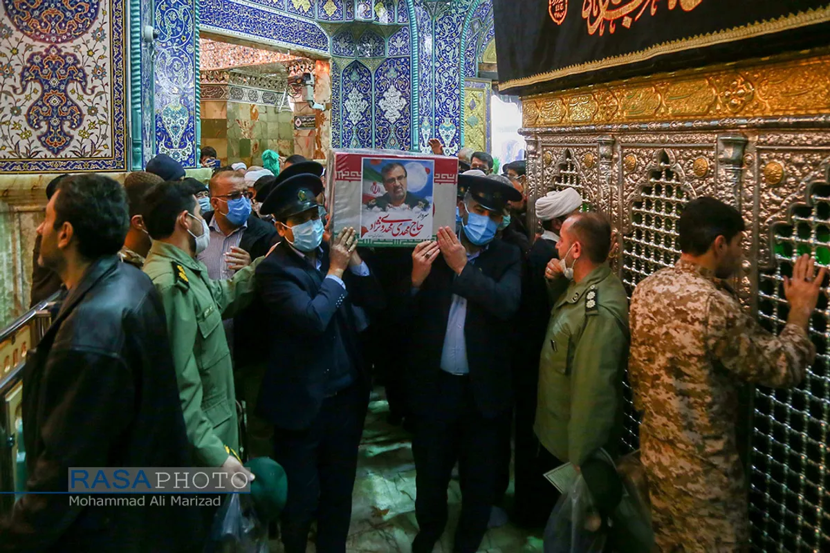 تشییع پیکر مطهر سردار مهدی مهدوی نژاد