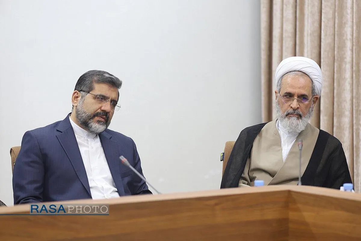 حضور رئیس&zwnj;جمهور در جلسه جامعه مدرسین