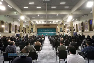 دیدار نخبگان و استعداد&zwnj;های برتر تحصیلی با مقام معظم رهبری