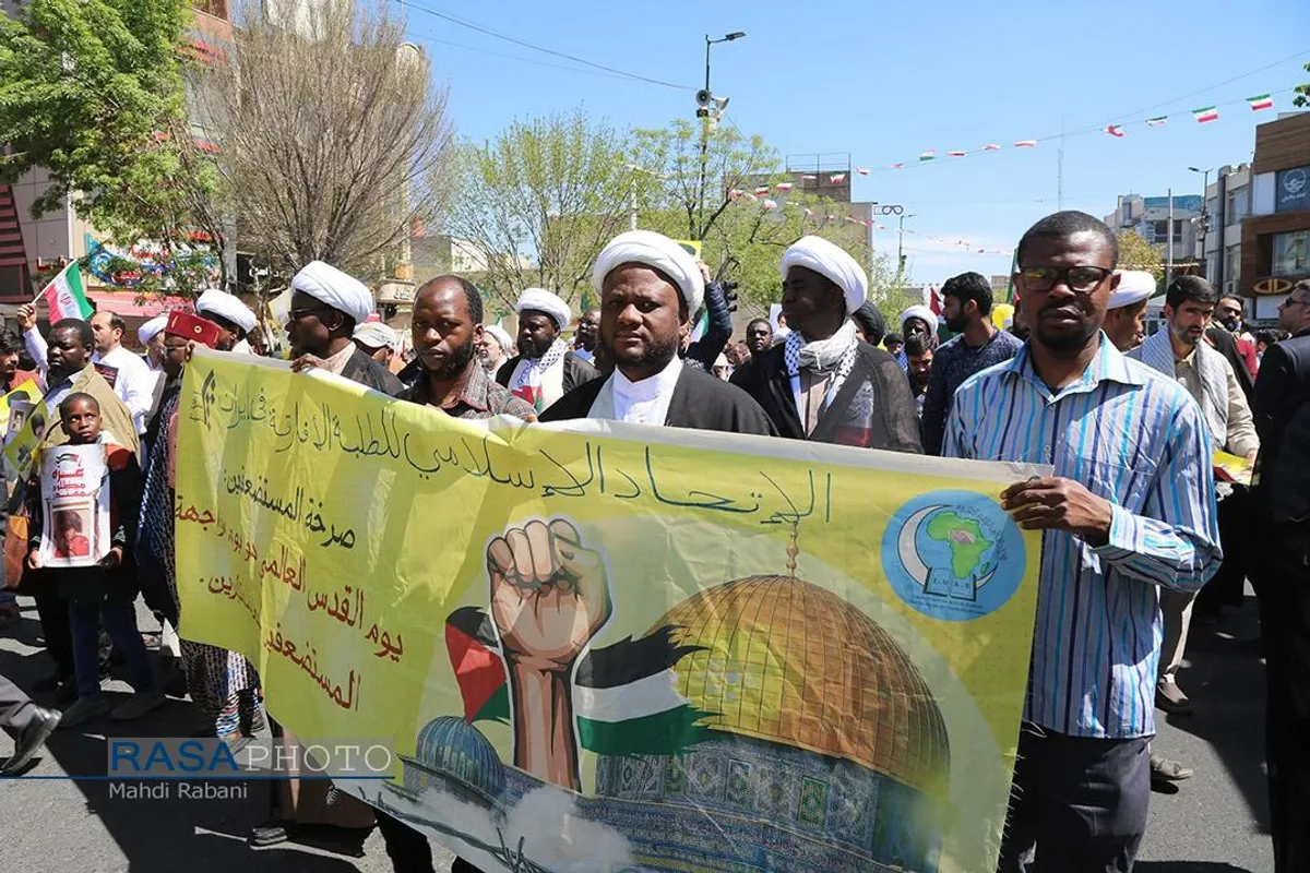 راهپیمایی باشکوه روز قدس در قم