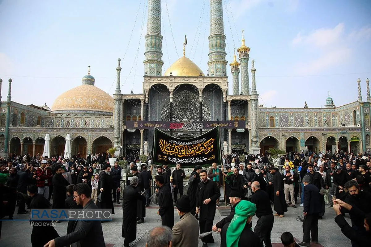 عزاداری روز شهادت حضرت صدیقه کبری (سلام&zwnj;الله&zwnj;علیها) در قم
