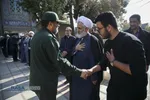 مراسم تشییع و خاکسپاری ابوالشهید حاج&zwnj;آقا عبدالله طائب