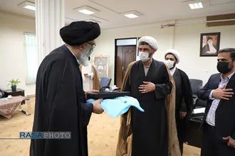 دیدار مدیر عامل خبرگزاری رسا با نماینده ولی&zwnj;فقیه در استان البرز