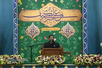 مراسم بزرگداشت آیت&zwnj;الله مصباح یزدی در حرم کریمه اهل&zwnj;بیت (س)
