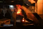 ضدعفونی معابر شهر قم توسط جوانان بسیجی و طلاب