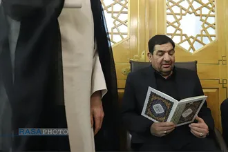 مراسم بزرگداشت شهدای خدمت در حرم حضرت معصومه (سلام&zwnj;الله&zwnj;علیها)
