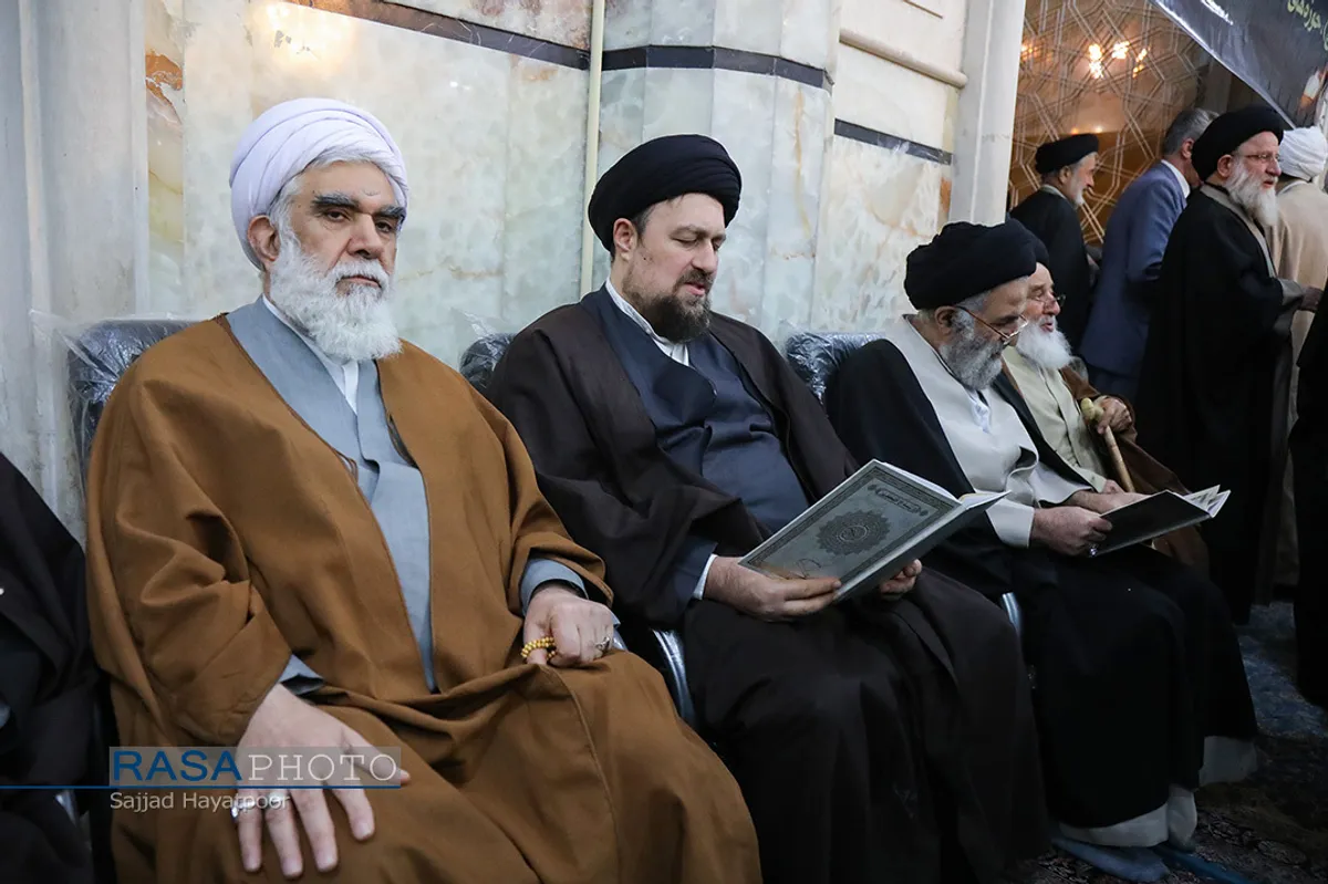 مراسم بزرگداشت بیست و هفتمین سالگرد رحلت آیت الله گلپایگانی&lrm;