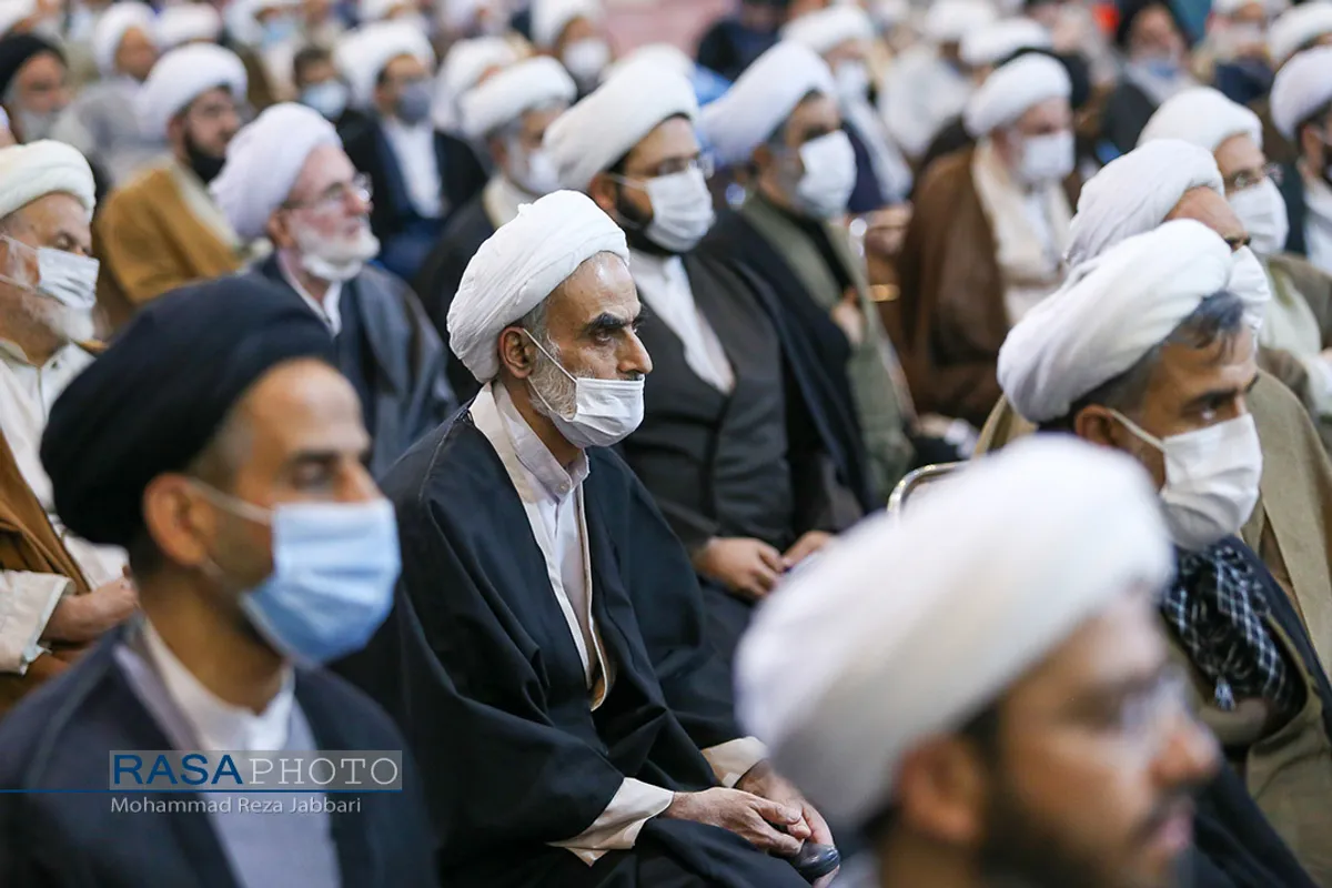 همایش اساتید سطوح عالی حوزه&zwnj;های علمیه قم با موضوع "جهاد تبیین"