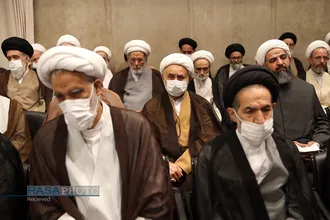 دیدار جمعی از مبلغان و طلاب حوزه&zwnj;های علمیه سراسر کشور