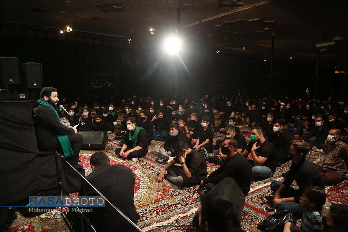 عزاداری دهه سوم محرم در حسینیه مرحوم آیت الله هاشمی شاهرودی