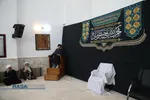 عزاداری روز وفات کریمه اهلبیت (سلام&zwnj;الله&zwnj;علیها) در دفتر حضرت آیت الله نوری همدانی