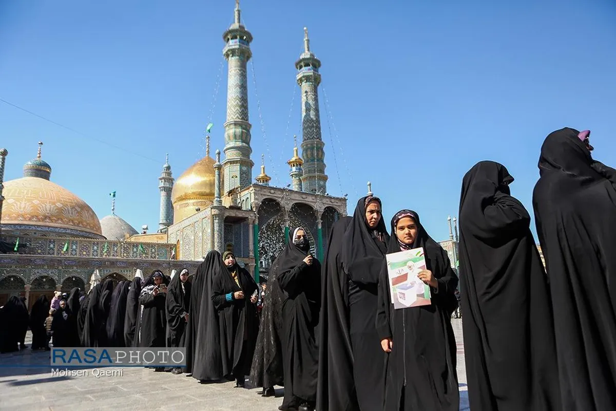 مشارکت مردم قم در انتخابات مجلس شورای اسلامی و مجلس خبرگان رهبری