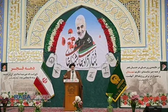 فجر سلیمانی | حضور پر شکوه مردم مشهد در راهپیمایی ۲۲ بهمن