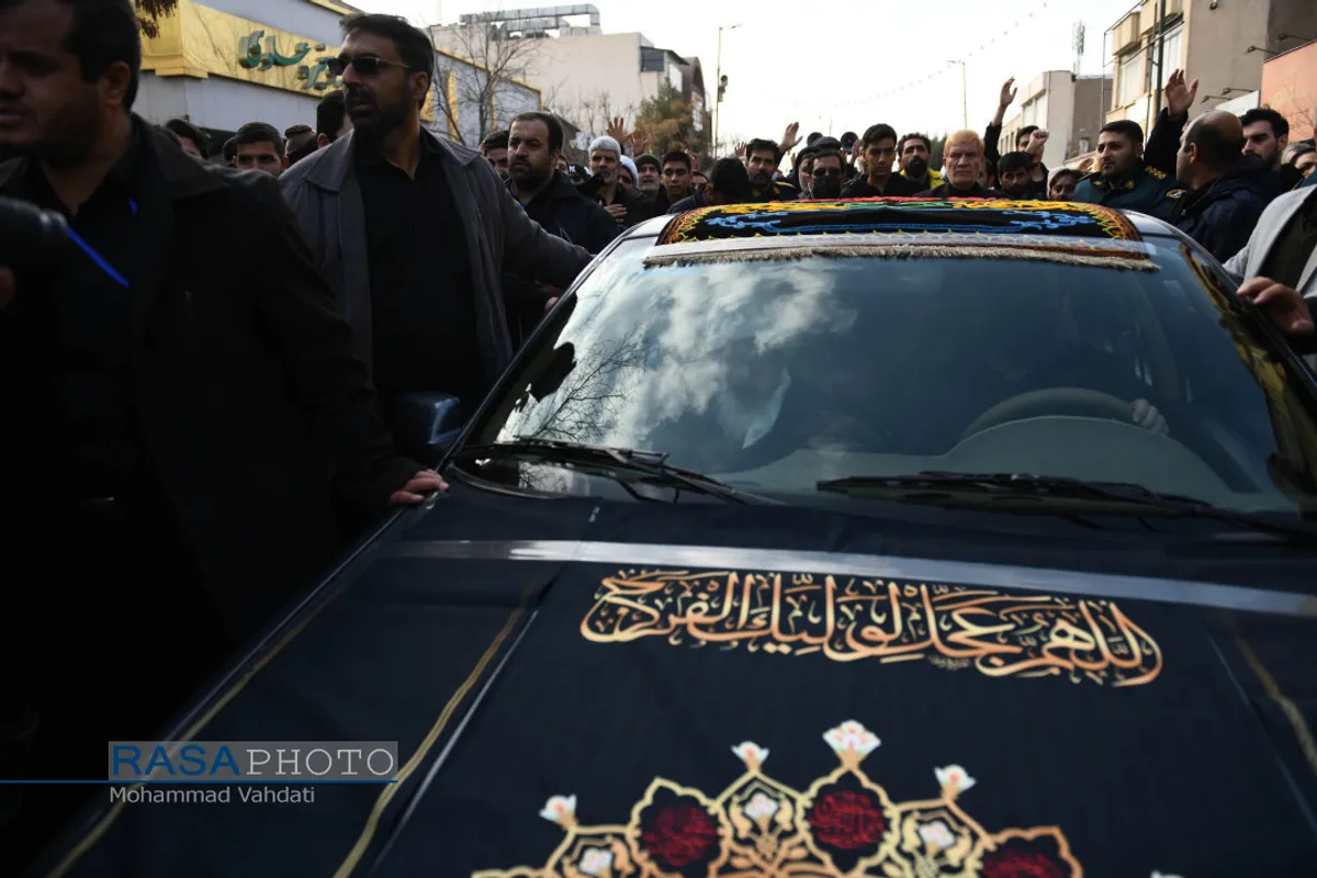 عزاداری شهادت حضرت زهرا (سلام الله علیها) با حضور حضرت آیت الله وحید خراسانی