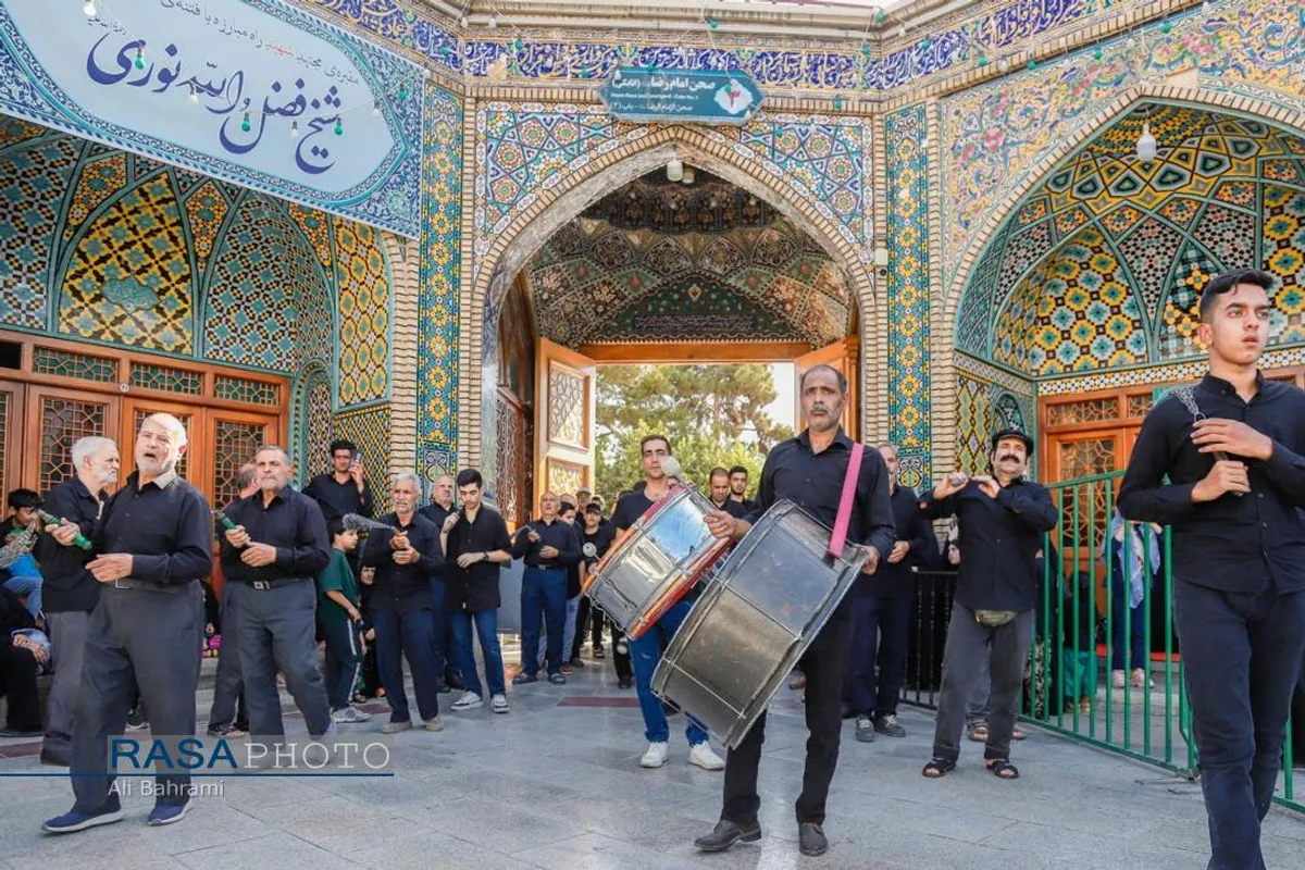 عزاداری روز شهادت حضرات پیامبر اعظم و امام حسن مجتبی (علیهما&zwnj;السلام) در قم