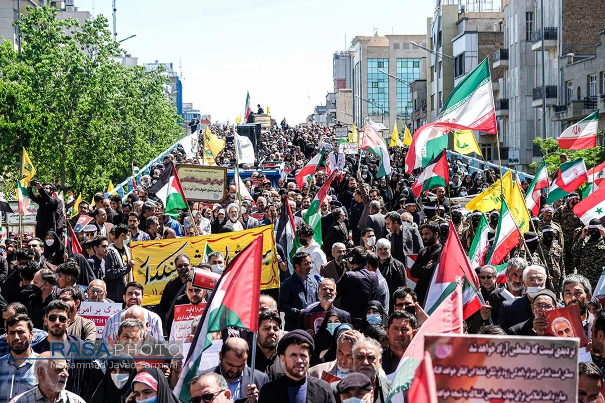 راهپیمایی روز جهانی قدس در تهران