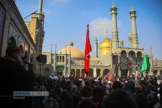عزاداری روز شهادت حضرت صدیقه کبری (سلام&zwnj;الله&zwnj;علیها) در قم