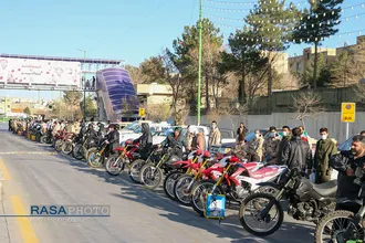 تجدید میثاق گروه&zwnj;های جهادی مبارزه با کرونا در اصفهان با شهداء