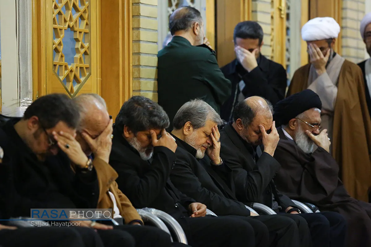 مراسم گرامیداشت عروج یافتگان حادثه هواپیمای اوکراینی