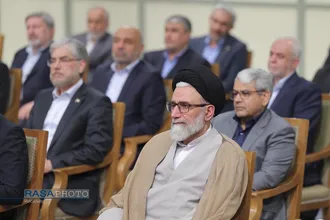دیدار رئیس&zwnj; جمهور و اعضای هیئت دولت با رهبر معظم انقلاب