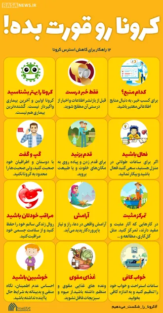 اینفوگرافیک | کرونا رو قورت بده!