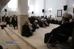 عزاداری روز وفات کریمه اهلبیت (سلام&zwnj;الله&zwnj;علیها) در دفتر حضرت آیت الله نوری همدانی