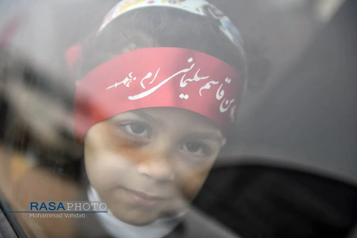 کاروان خودرویی در سالگرد شهادت حاج قاسم سلیمانی