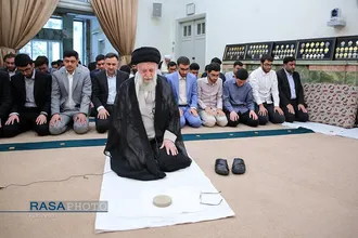 دیدار جمعی از مدال&zwnj;آوران المپیادهای علمی با رهبر معظم انقلاب