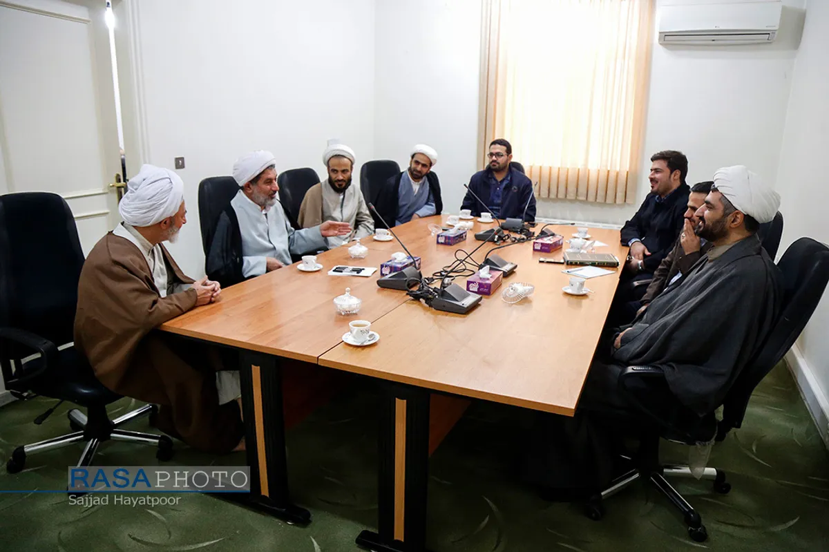 دیدار مدیرعامل خبرگزاری رسا با رئیس موسسه دائرة المعارف فقه اسلامی