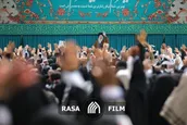 دیدار هزاران نفر از زنان و دختران با رهبر معظم انقلاب
