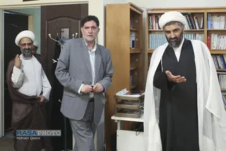 بازدید مدیرکل اداره فرهنگ و ارشاد اسلامی استان قم از رسا