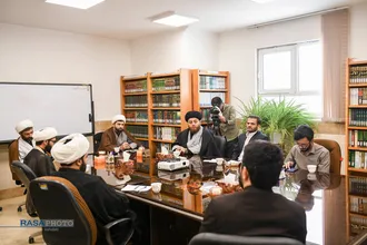 دیدار مدیران خبرگزاری رسا با مدیر دفتر امور نخبگان حوزه&zwnj;های علمیه