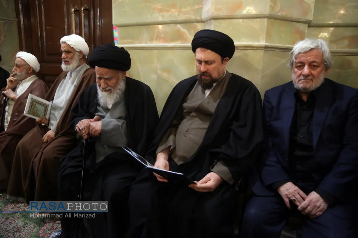 مراسم تشییع پیکر آیت الله میرمحمدی عضو مجلس خبرگان رهبری