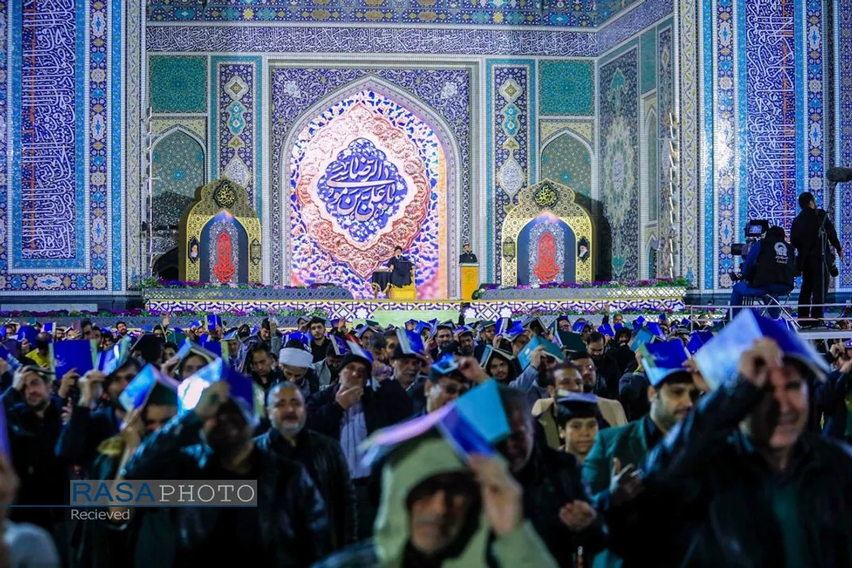 احیای شب نوزدهم ماه مبارک رمضان در حرم مطهر رضوی