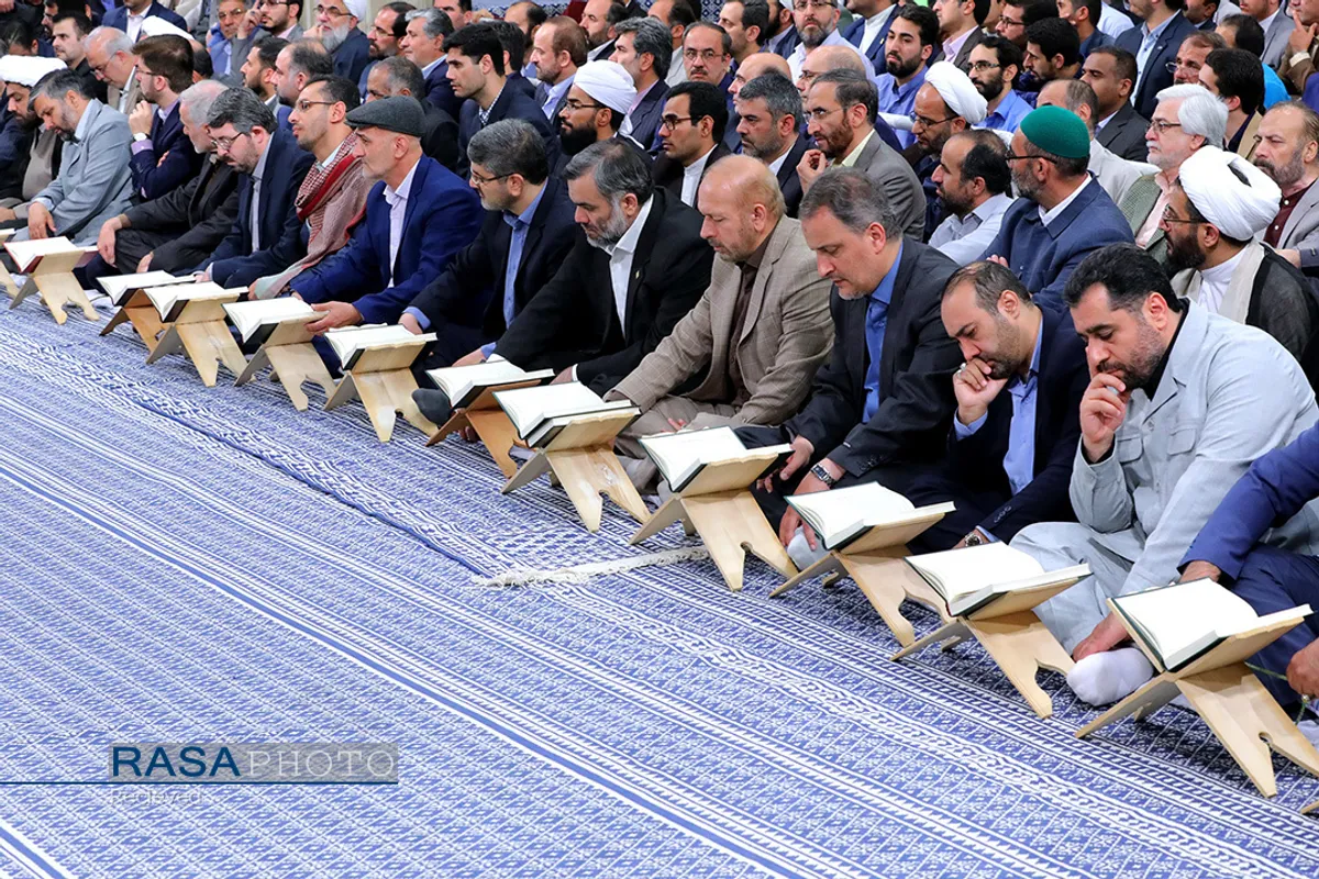 محفل انس با قرآن کریم با حضور مقام معظم رهبری