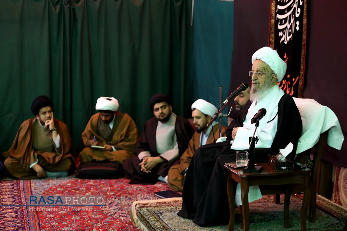 دیدار جمعی از مبلغین با حضرت آیت الله مکارم شیرازی