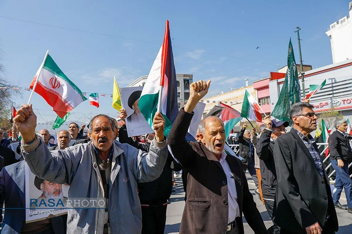 راهپیمائی روز جهانی قدس در مشهد
