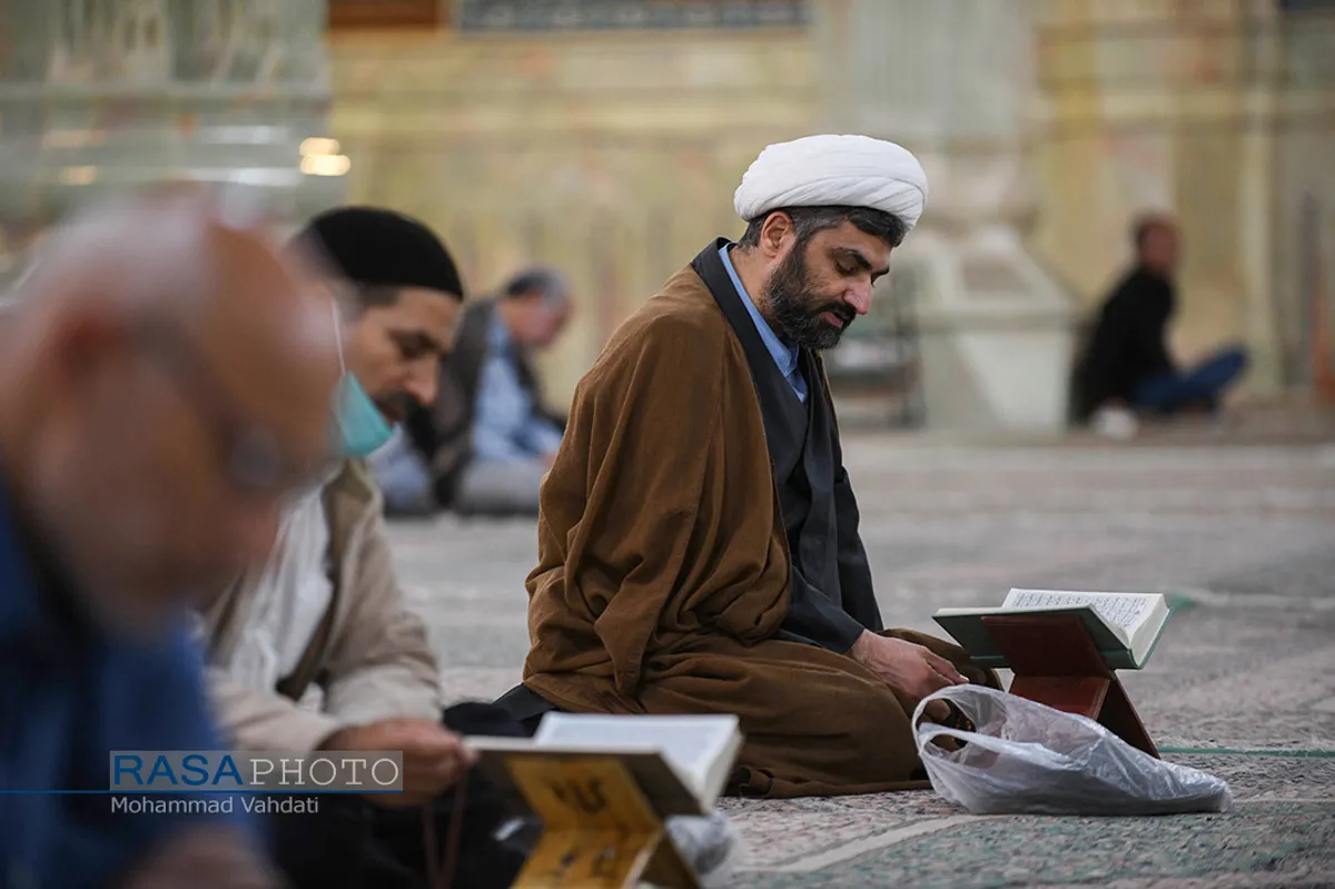 مراسم مناجات خوانی شب&zwnj;های ماه مبارک رمضان در مسجد امام حسن عسکری (ع)