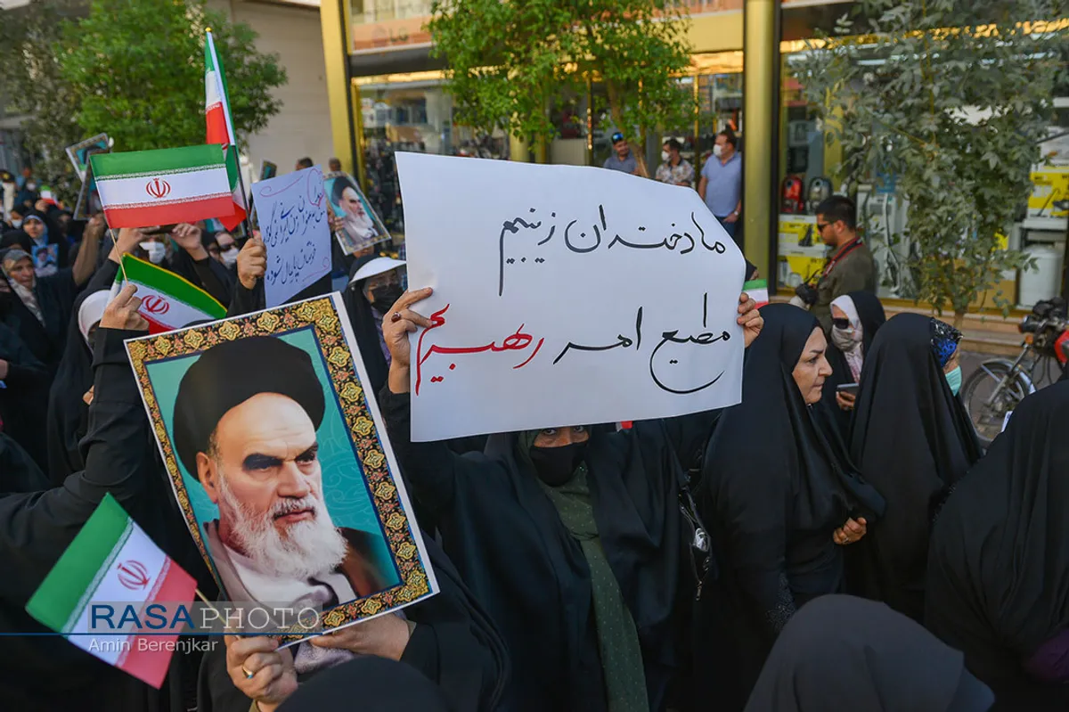 راهپیمایی "بانوان فاطمی" در شیراز