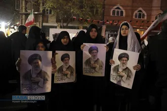 تجمع عزاداران و خون&zwnj;خواهان رهبر شهید انقلاب در قم