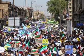 به سوی قدس | راهپیمایی روز جهانی قدس در اهواز